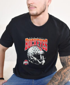 Official Ohio State Buckeyes Realistic Helmet Shirts