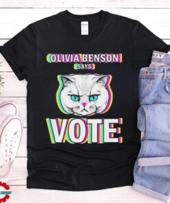 Official Olivia Benson Says Vote Harris Shirt