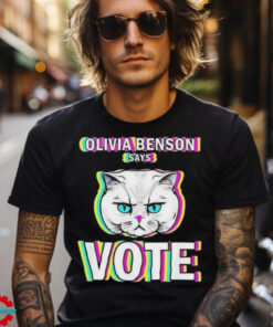 Official Olivia Benson Says Vote Harris Shirt