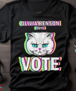 Official Olivia Benson Says Vote Harris Shirt