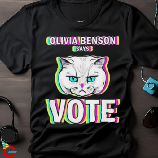 Official Olivia Benson Says Vote Harris Shirt