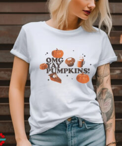 Official Omg Yay Pumpkins Shirt