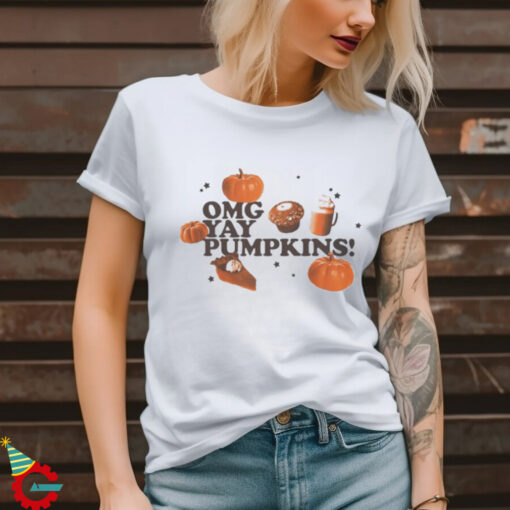 Official Omg Yay Pumpkins Shirt