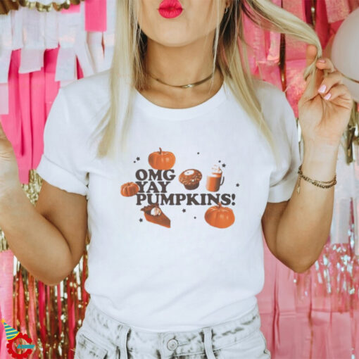 Official Omg Yay Pumpkins Shirt