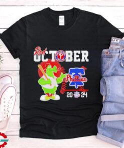 Official Philadelphia Phillies Phillie Phanatic Red October 2024 Shirt