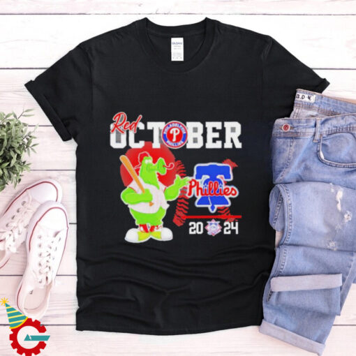 Official Philadelphia Phillies Phillie Phanatic Red October 2024 Shirt