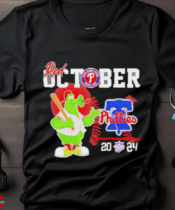 Official Philadelphia Phillies Phillie Phanatic Red October 2024 Shirt