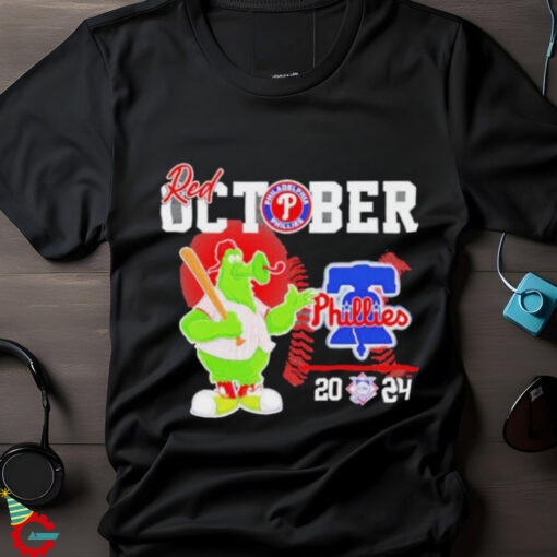 Official Philadelphia Phillies Phillie Phanatic Red October 2024 Shirt