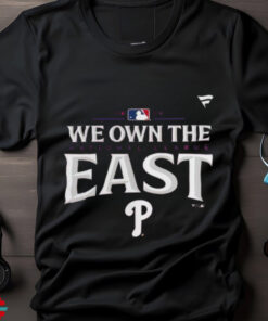 Official Philadelphia Phillies We Own The 2024 Nl East Division Champions T shirt