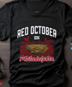 Official Philadelphia Red October 2024 Shirt