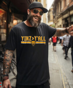 Official Pitt Football Yinz over Y’All Shirt