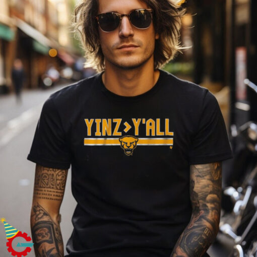 Official Pitt Football Yinz over Y’All Shirt