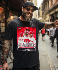 Official Poster Philadelphia Phillies are National League East Champs for the first time since 2011 t shirt