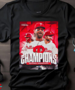 Official Poster Philadelphia Phillies are National League East Champs for the first time since 2011 t shirt