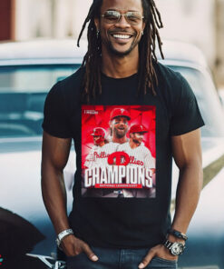 Official Poster Philadelphia Phillies are National League East Champs for the first time since 2011 t shirt