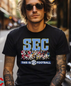 Official SEC Mascots This Is Football 2024 Shirt