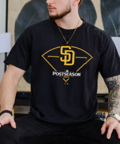 Official San Diego Padres 2024 MLB Postseason Around The Horn T Shirt