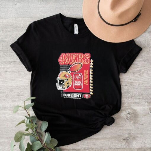 Official San Francisco 49ers Anheuser Busch Faithful 2024 Unisex T Shirt