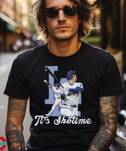 Official Shohei Ohtani Los Angeles Dodgers It’s Shotime T Shirt