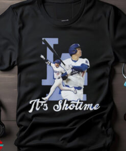 Official Shohei Ohtani Los Angeles Dodgers It’s Shotime T Shirt