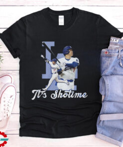 Official Shohei Ohtani Los Angeles Dodgers It’s Shotime T Shirt