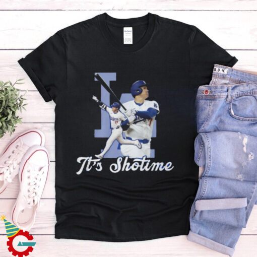 Official Shohei Ohtani Los Angeles Dodgers It’s Shotime T Shirt