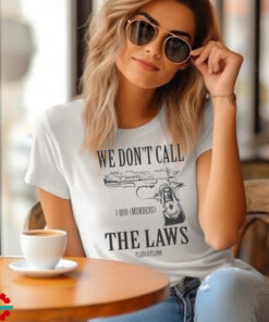 Official Slumped Boyz Aztec We Don’t Call The Laws Shirt