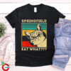 Official Springfield Eat What Cat Vintage Shirt