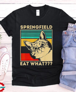 Official Springfield Eat What Cat Vintage Shirt