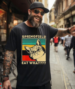 Official Springfield Eat What Cat Vintage Shirt