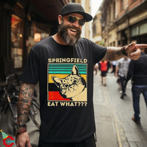 Official Springfield Eat What Cat Vintage Shirt