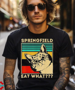 Official Springfield Eat What Cat Vintage Shirt