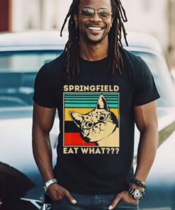 Official Springfield Eat What Cat Vintage Shirt