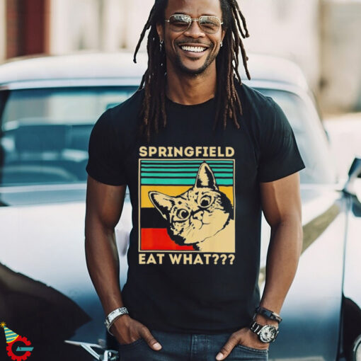 Official Springfield Eat What Cat Vintage Shirt