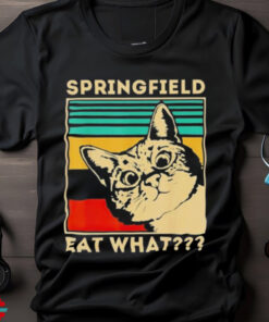 Official Springfield Eat What Cat Vintage Shirt