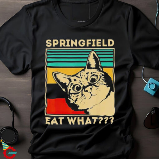 Official Springfield Eat What Cat Vintage Shirt