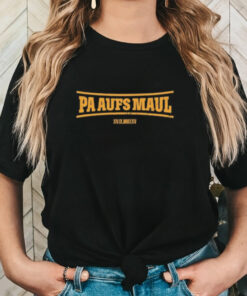 Official Stefan Raab Wearing Pa Aufs Maul Shirt