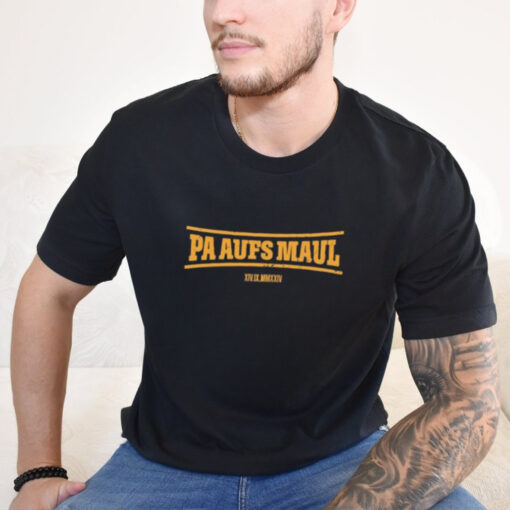 Official Stefan Raab Wearing Pa Aufs Maul Shirt