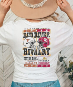 Official Texas Longhorns vs Oklahoma 2024 Red River Head To Head Shirt