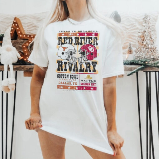 Official Texas Longhorns vs Oklahoma 2024 Red River Head To Head Shirt