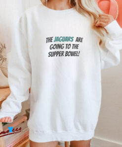 Official The Jaguars Are Going To The Supper Bowel Shirt