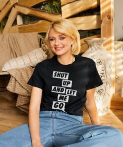 Official The Ting Tings Shut Up And Let Me Go Shirt