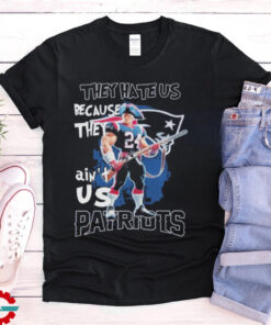 Official They Hate Us Because They Ain’t Us New England Patriots T Shirt