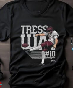 Official Tress Way #10 Washington Commanders NFL 2024 Punt t shirt