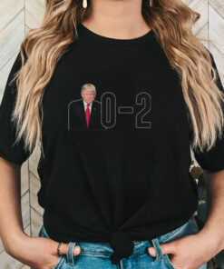 Official Trump Assassination Attempt Zero For Two 0 2 Shirt