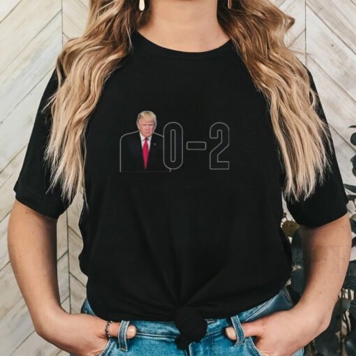 Official Trump Assassination Attempt Zero For Two 0 2 Shirt