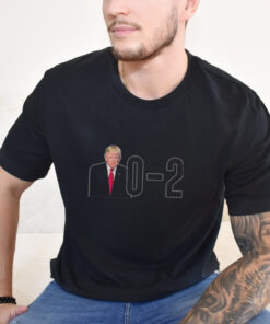 Official Trump Assassination Attempt Zero For Two 0 2 Shirt