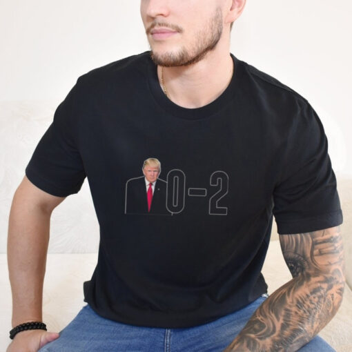 Official Trump Assassination Attempt Zero For Two 0 2 Shirt