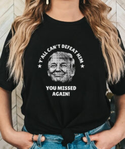 Official Trump Shooting Golf Club You Missed Again Shirt