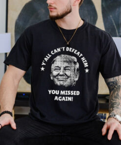 Official Trump Shooting Golf Club You Missed Again Shirt